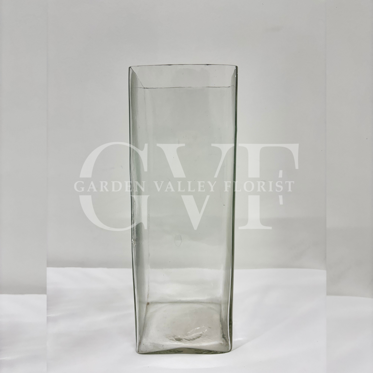4x12 Square Glass Vase