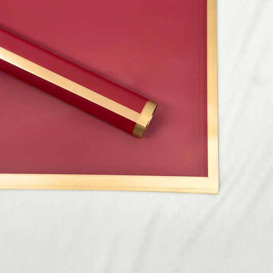 Maroon Korean Wrapping Sheet