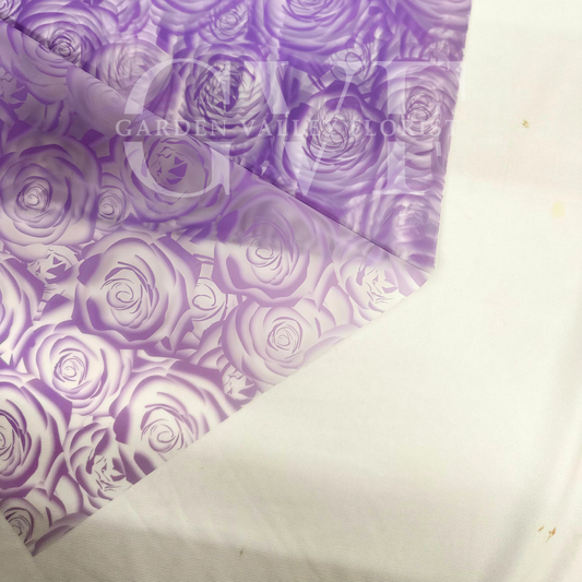 Purple-Rose Frosted Sheet
