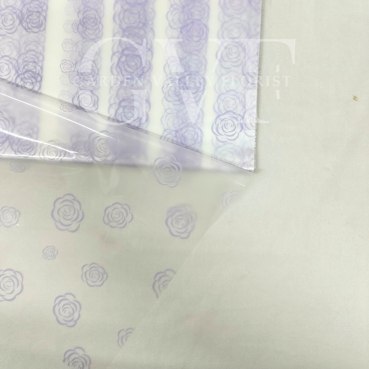 Purple-Rose Frosted Sheet