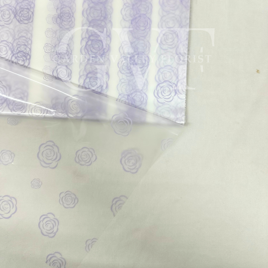 Purple-Rose Frosted Sheet