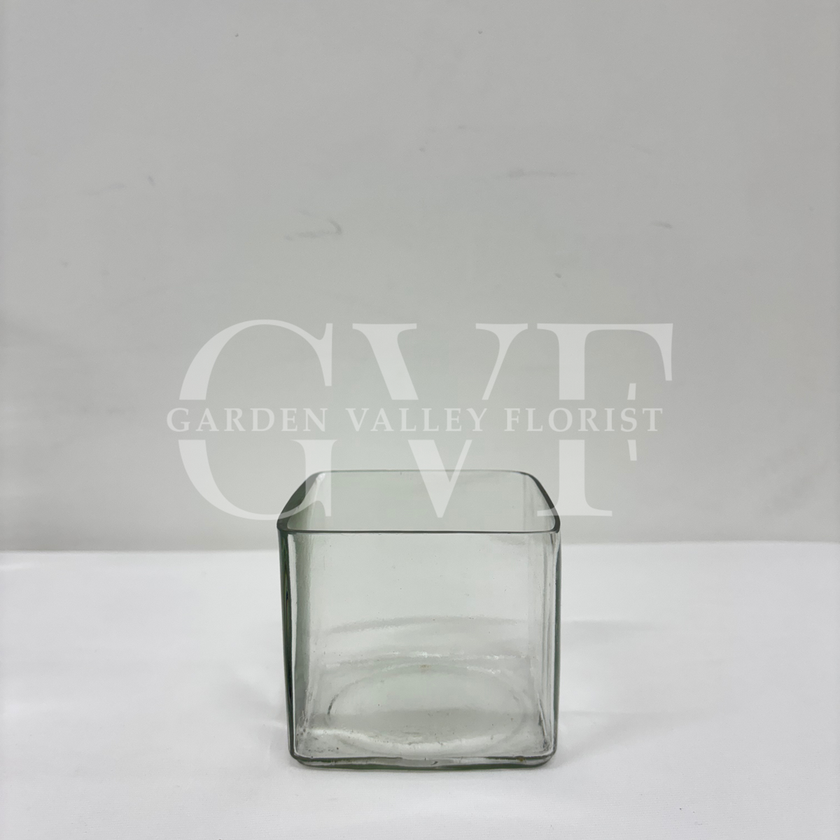 3x3 Square Glass Vase