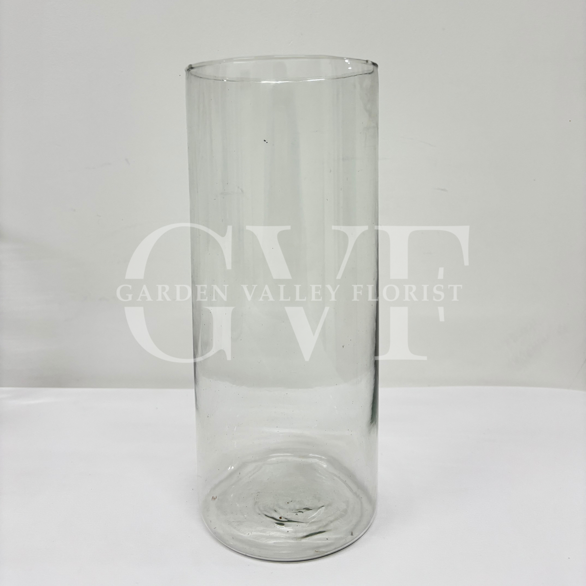 4x8 Round Glass Vase