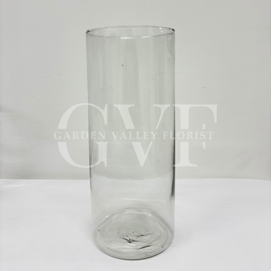 4x8 Round Glass Vase