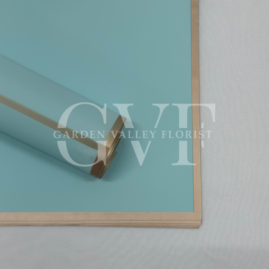 Light Blue Korean Wrapping Sheet