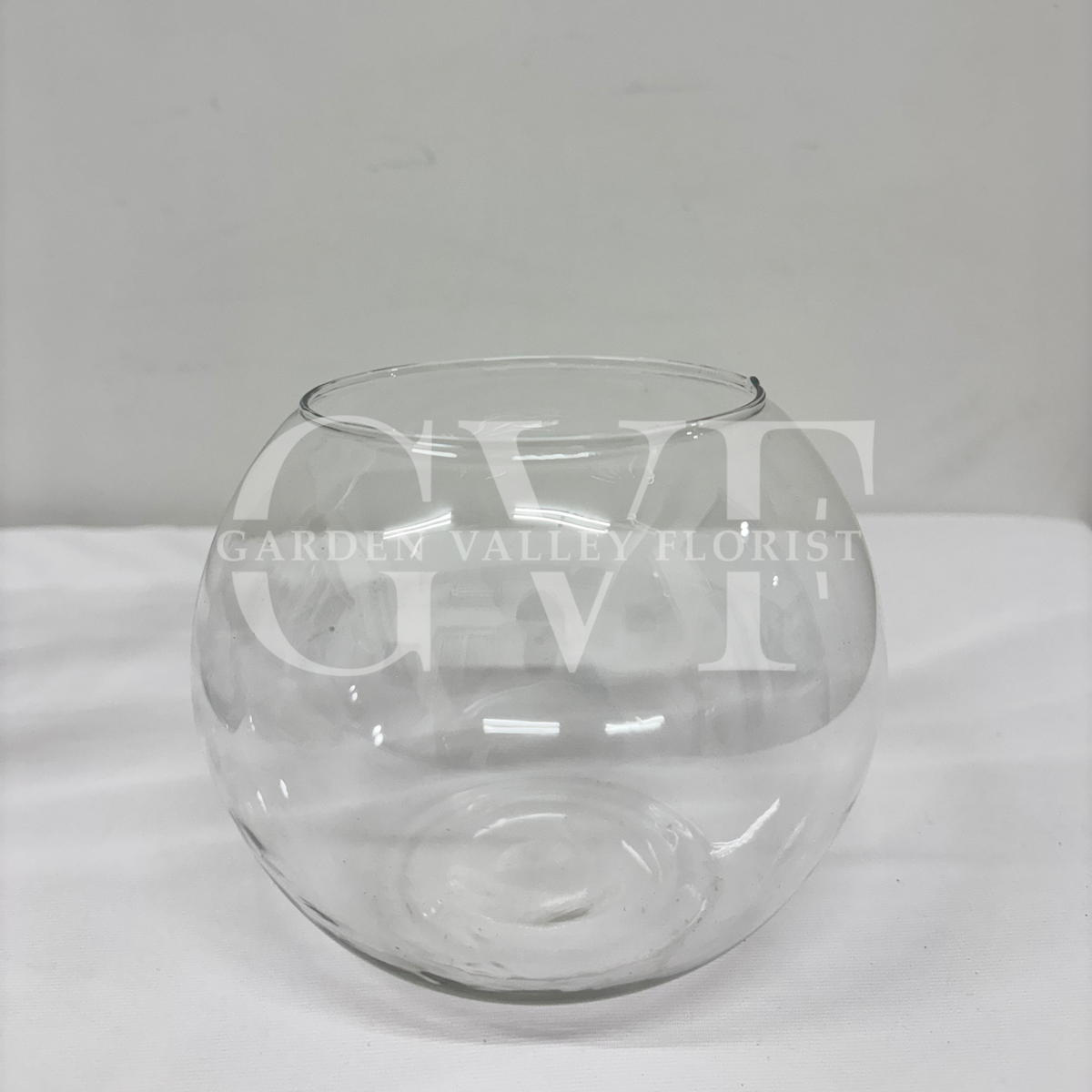 Fish Bowl 6" Glass Vase